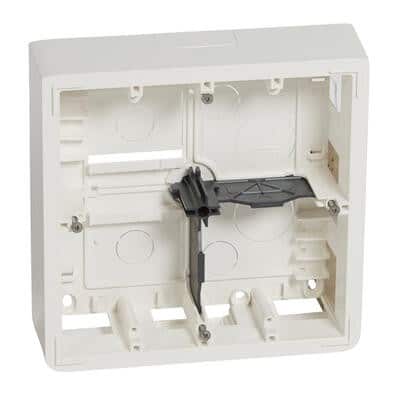 Cadre saillie profondeur 46mm Mosaic pour 2x5 ou 2x2x2 modules Legrand 080274