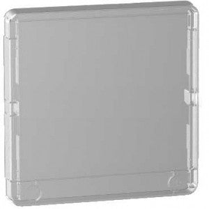 Resi9 - porte styl transparente coffret 13 modules - 1Rangée Schneider Electric R9H13425