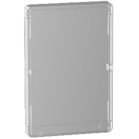 Resi9 - porte styl transparente coffret 18 modules 2 rangées Schneider Electric R9H18426