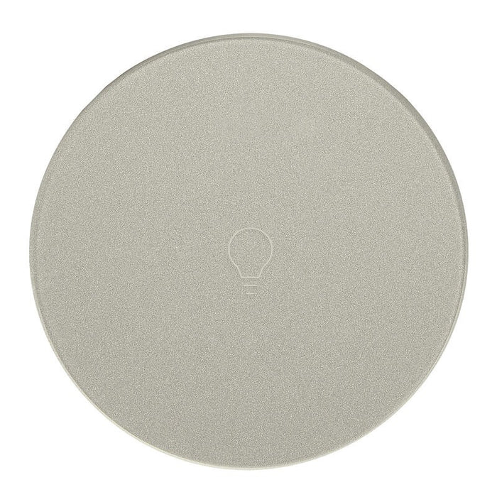 Interrupteur ou va-et-vient Céliane surface tactile avec neutre 1000W titane Legrand 067018