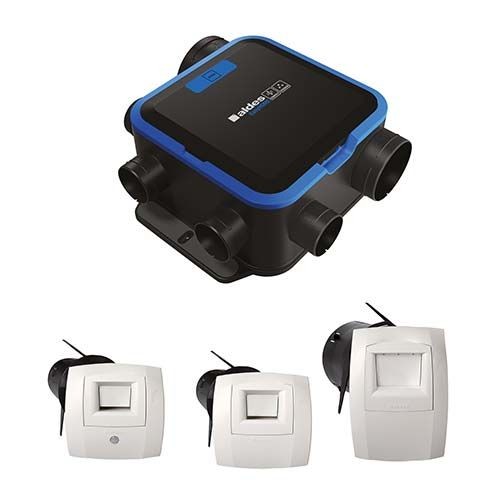 Kit VMC simple flux hygroréglable - EasyHOME compact Micro Watt - Aldes 11033051