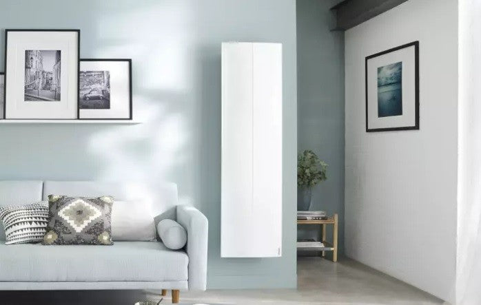 Radiateur électrique SOKIO 1000W chaleur douce vertical blanc - Atlantic 503116