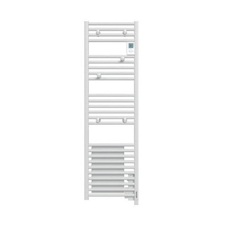 Sèche-serviettes soufflant Doris étroit 500W + 1000W - blanc brillant - Atlantic 851138