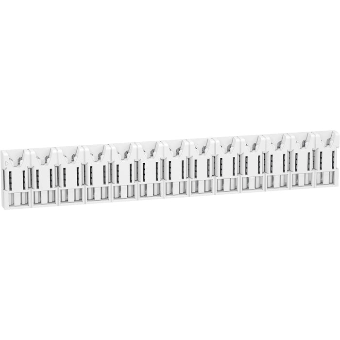 Répartiteur système embrochable Resi9 xe - 13 modules - sans connecteur - Schneider R9EXHS13