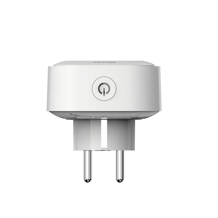 Prise de courant connectée Wiser - répéteur ZigBee 13A - Schneider CCTFR6500