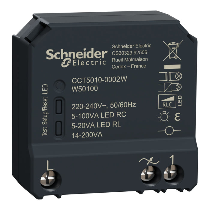 Wiser - micromodule encastré - ZigBee - pour variateur de lumière - Schneider CCT5010-0002W