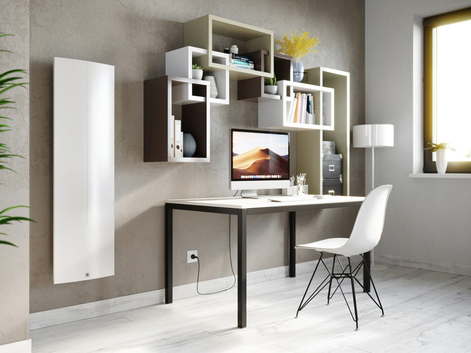 Radiateur électrique Tenerife 1000W - chaleur douce vertical blanc - Thermor 479317