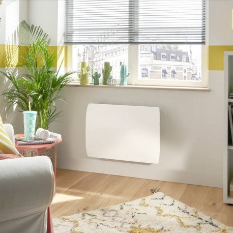 Radiateur chaleur douce Oslo 1500W - blanc horizontal - Intuis M143115