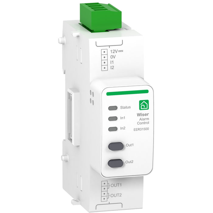 Schneider Wiser - module 2 entrées 2 sorties - pour alarme et contrôle - EER31500
