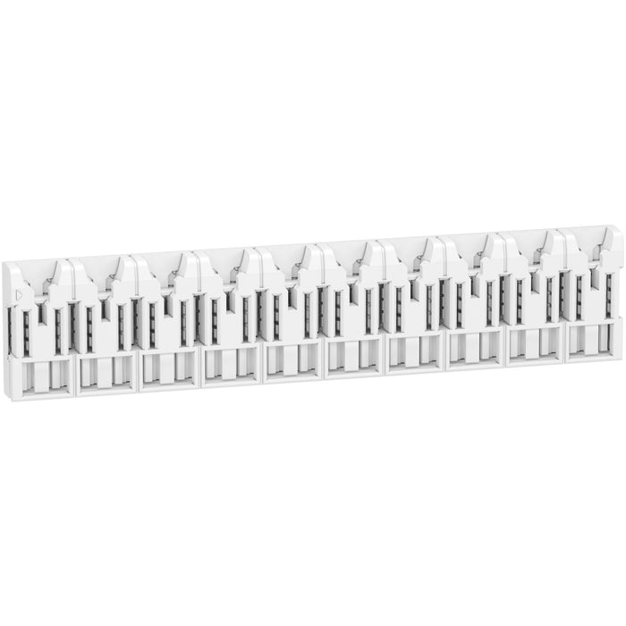 Schneider Resi9 XE - répartiteur d'alimentation 10 modules sans connecteur - R9EXHS10