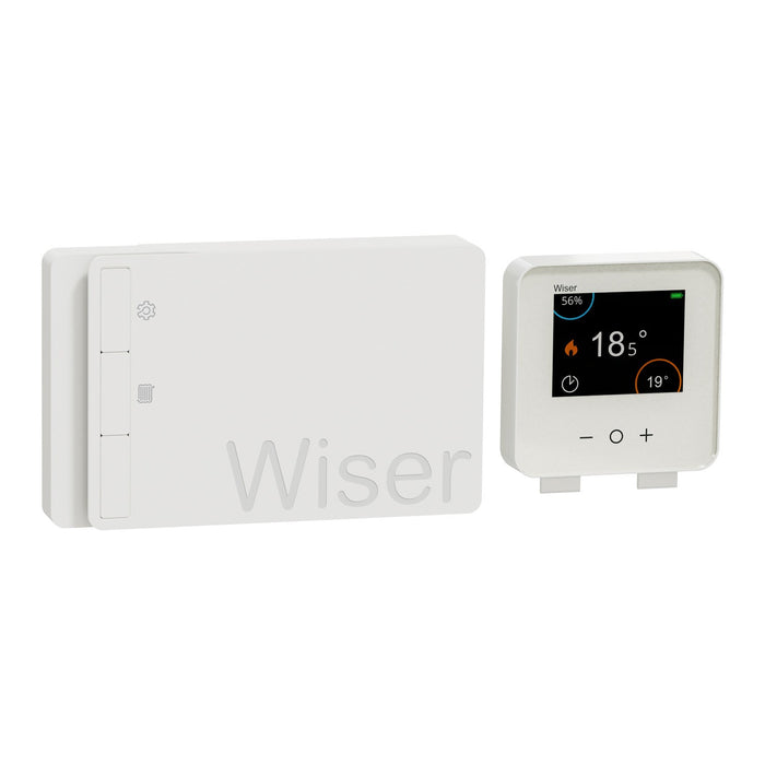 Wiser - kit thermostat connecté pour chaudière On/Off et Opentherm - génération 2 - Schneider CCTFR6901G2