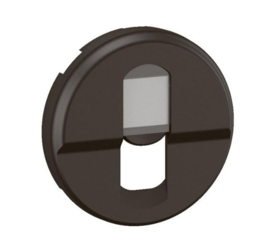 Céliane - enjoliveur prise simpe RJ45 noir - Legrand CN0346