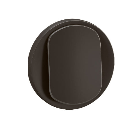 Céliane - enjoliveur va-et-vient ou interrupteur noir - Legrand CN0001