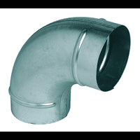 Coude Galva 90° embouti Ø125mm ALDES 11093382