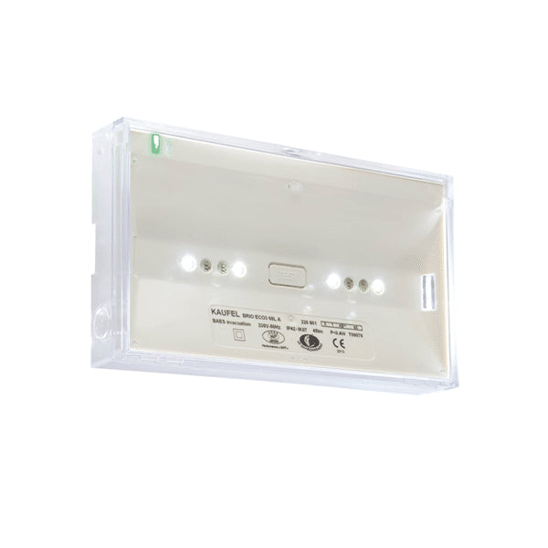 Bloc de sécurité évacuation brio+ 60L A Sati IP 42 45lm KAUFEL 226701