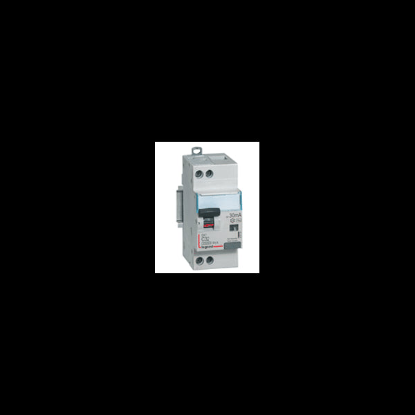 LEGRAND disjoncteur différentiel DX³ 4500 vis/vis U+N 230V 16A Type HPI 30 mA 6 kA Courbe C 2 modules 410753