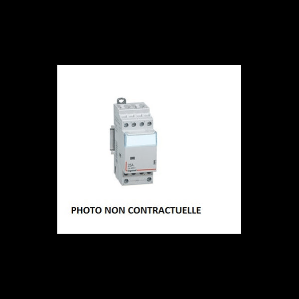 Contacteur de puissance bobine CX3 230V 4F 25A LEGRAND 412551