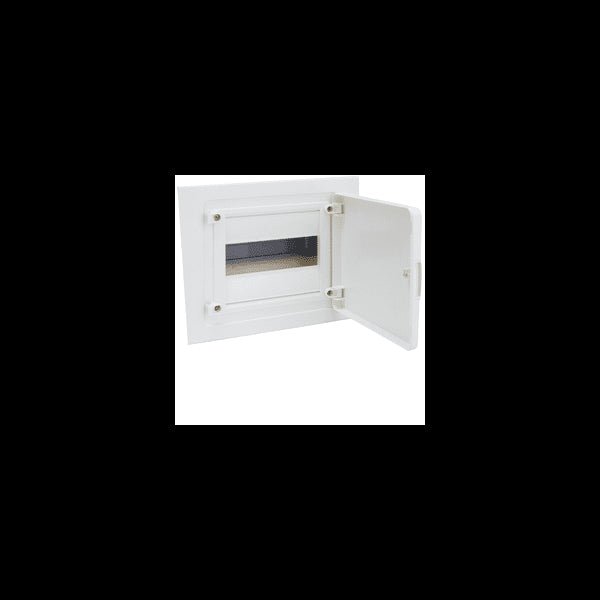 Coffret encastré 8 modules porte opaque HAGER VF108PR
