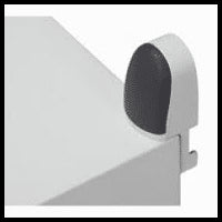 Pattes de fixation murale pour coffret Marina hauteur 400 à 1200mm 036409