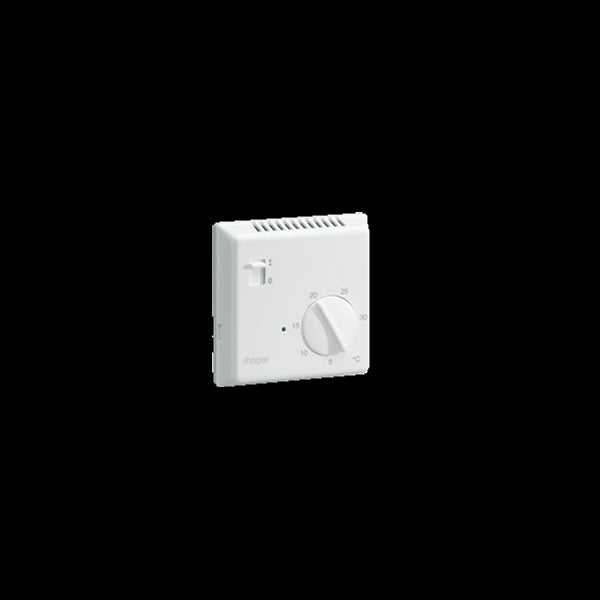 Thermostat d'ambiance électronique avec entrée fil pilote HAGER 25513
