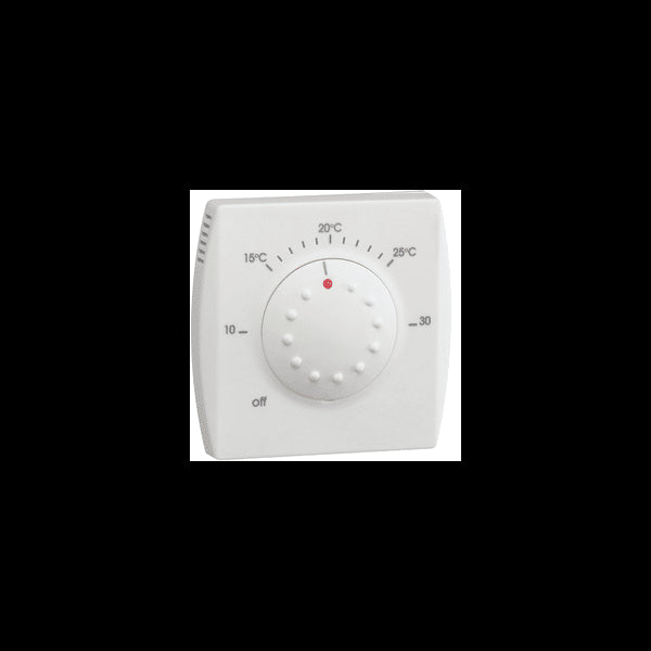 Thermostat semi-encastré avec voyant HAGER 25110