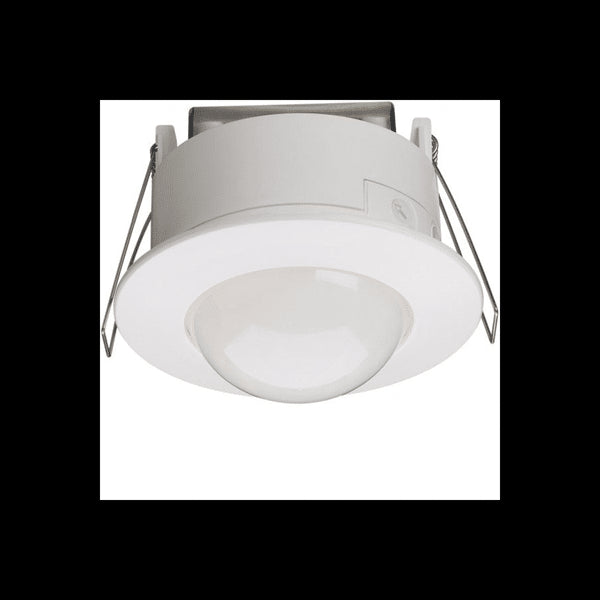 HAGER Détecteur de mouvement encastré pour plafond 360° Blanc 52371