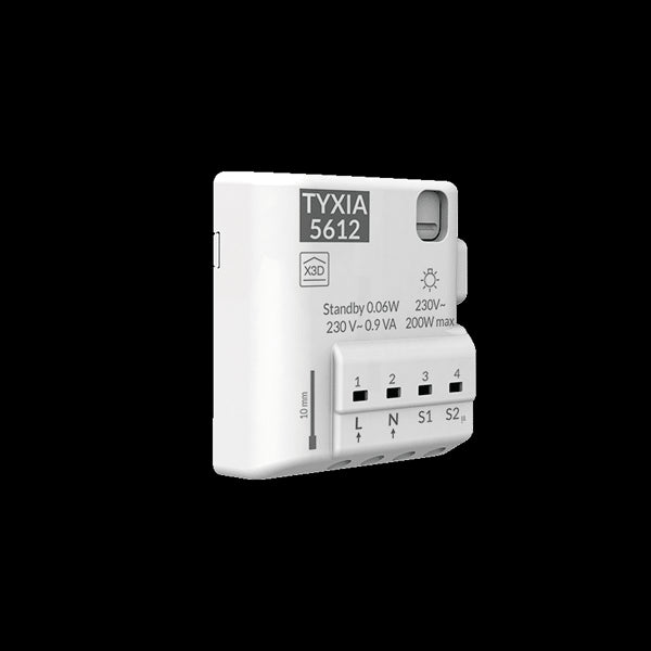 Récepteur nanomodule X3D Tyxia 5612 éclairage 2 voies marche/arrêt 6351906