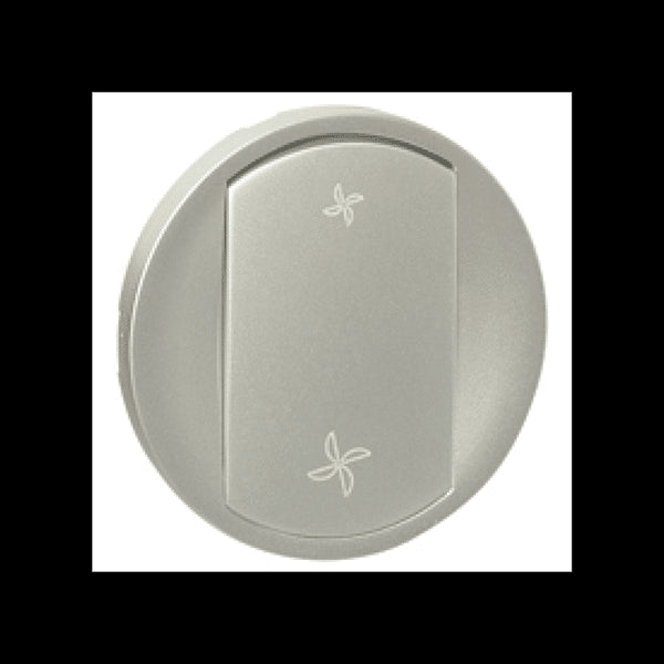 Enjoliveur Céliane pour commande ventilation VMC titane Legrand 068361