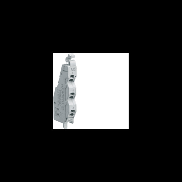 Contact auxiliaire x160-x250 1NO+1NC 250V AC HAGER HXA021H