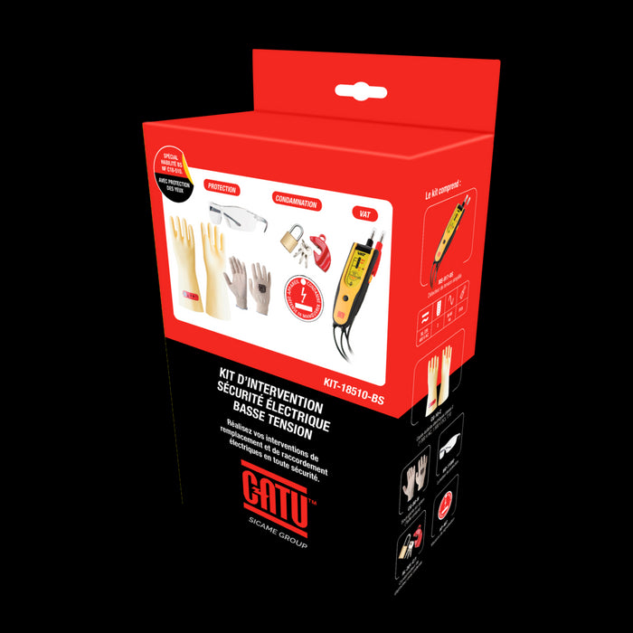 Kit de protection NF C 18510 habilité BS - CATU KIT-18510-BS