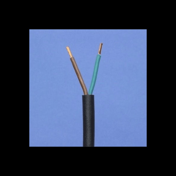 Câble électrique souple à la coupe 2x2.5mm² HO7RNF2x2.5
