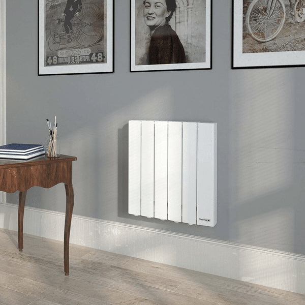 Radiateur chaleur douce Baléares 2 horizontal 1250w blanc Thermor 492441
