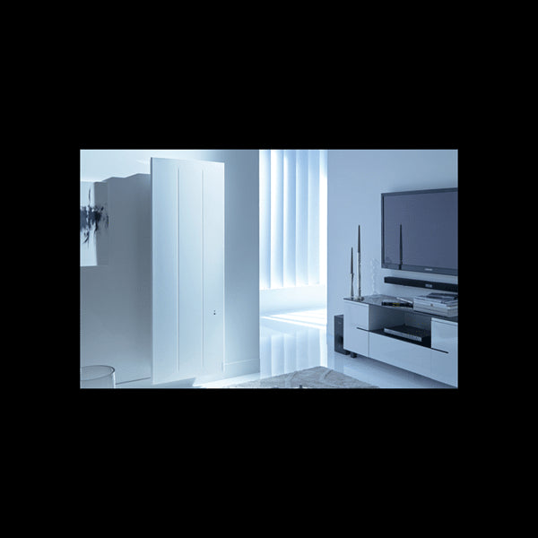 Radiateur Oniris pilotage intelligent connecté vertical blanc 1000W 518810