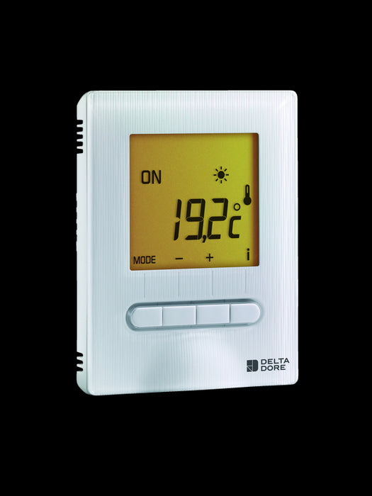Thermostat digital semi encastré pour plancher ou plafond rayonnant MINOR 12 - DELTA DORE 6151055