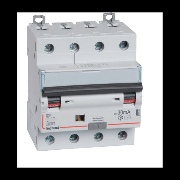 DX3 4P C32 6000A AC 30MA 4M LEGRAND 411189