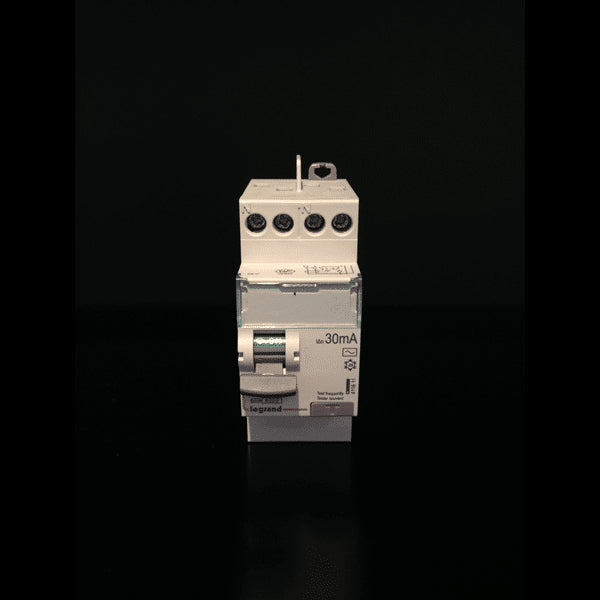 Interrupteur différentiel DX3 2P 25A type AC 30MA TG LEGRAND 411610