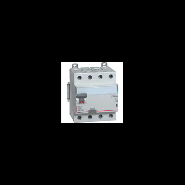 Interrupteur différentiel DX3-ID 4PG 25A type AC 30MA LEGRAND 411660