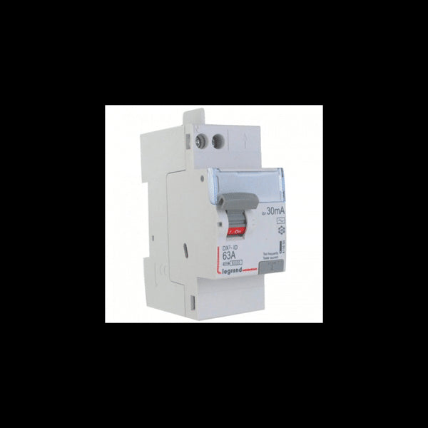 Interrupteur différentiel 2P 63A type AC 30MA auto Legrand 411650
