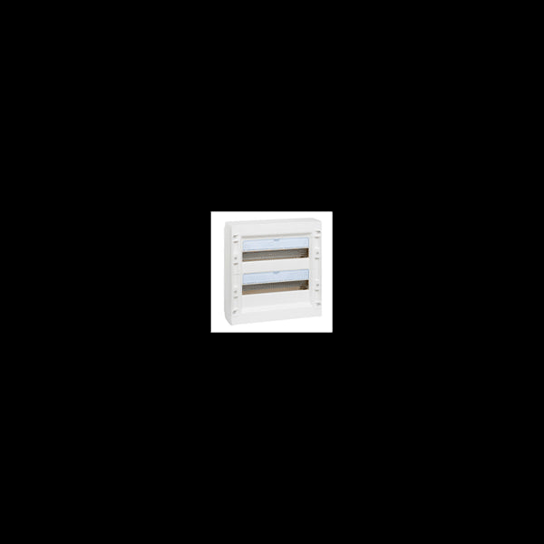 Coffret de distribution XL³ 125 2 rangées de 18 modules LEGRAND 401612
