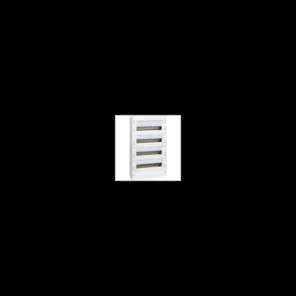Coffret de distribution XL³ 125 4 rangées de 18 modules LEGRAND 401614
