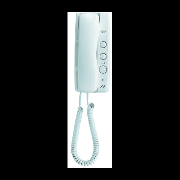 Poste audio combiné avec secret 1 bouton commande - 1 bouton avec appel gardien et buzzer porte palière - AIPHONE GF1DK