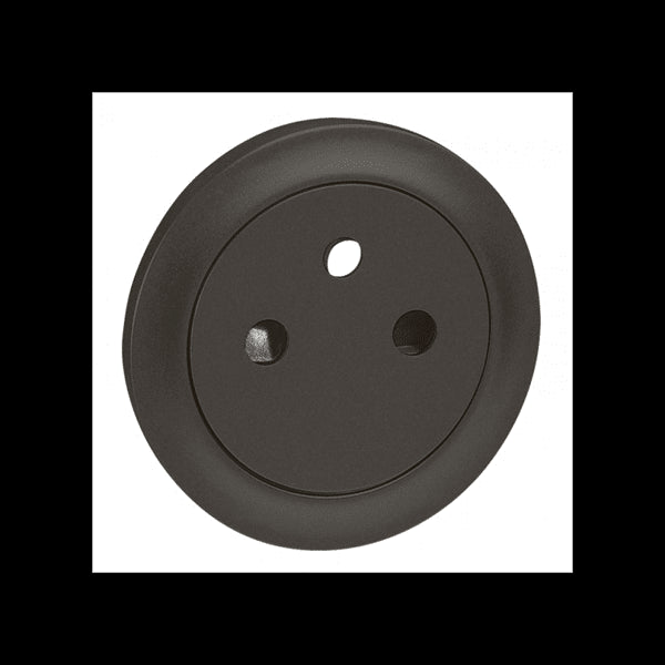 Enjoliveur Céliane prise 2P+T Surface Graphite - Legrand 067911