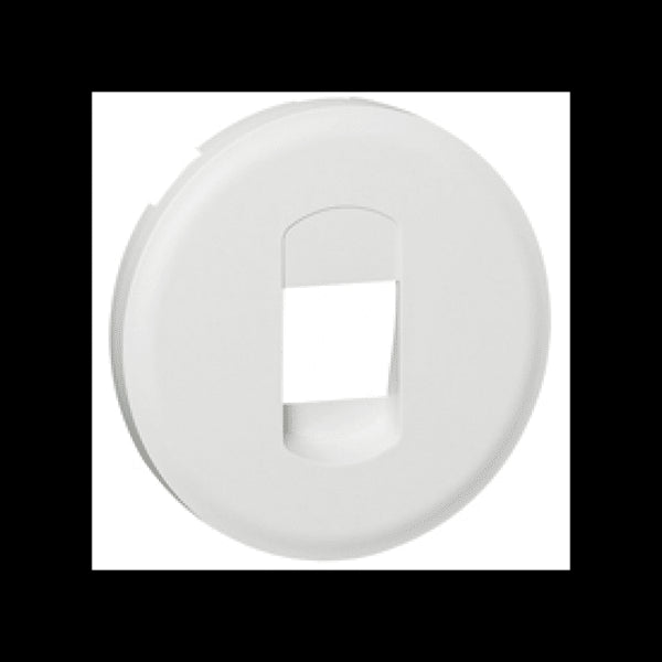 Enjoliveur Céliane prise haut-parleur simple blanc Legrand 068211
