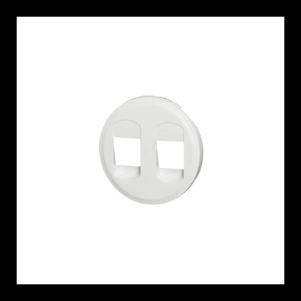 Enjoliveur Céliane prise haut-parleur double Blanc Legrand 068212