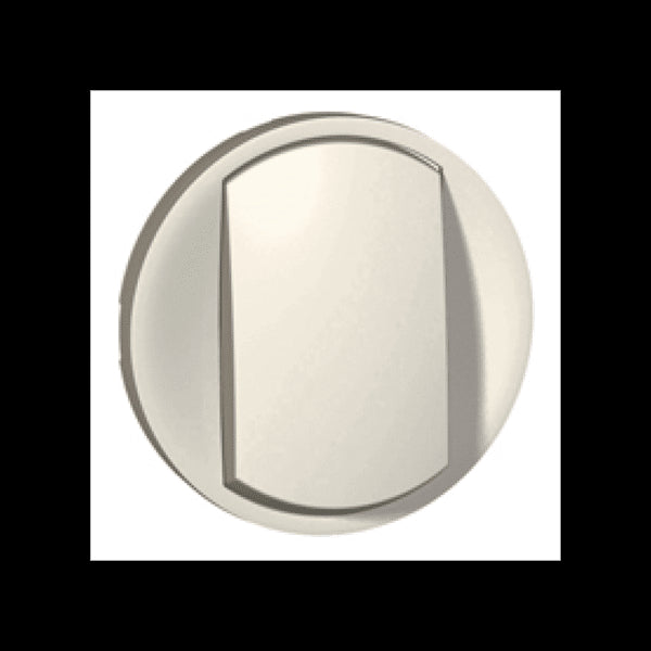 Enjoliveur Céliane va-et-vient/poussoir avec couronne lumineuse doigt large Blanc 065004