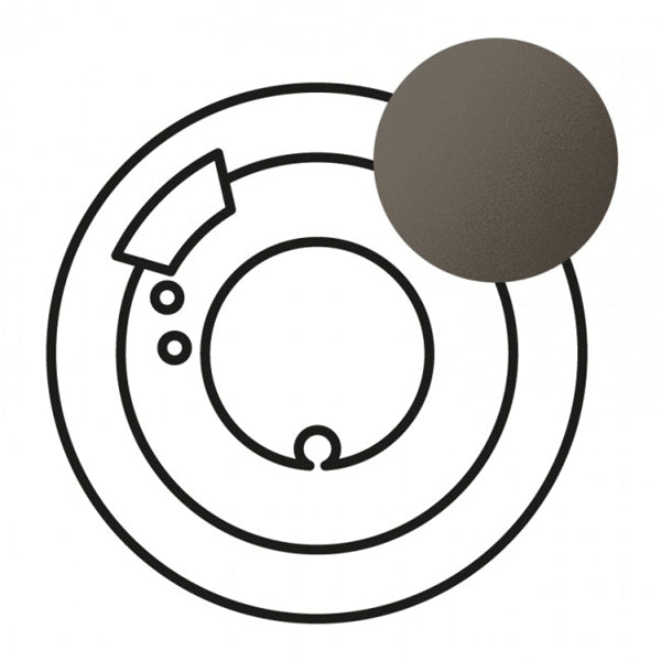 Enjoliveur Céliane pour thermostat d'ambiance Graphite 067980