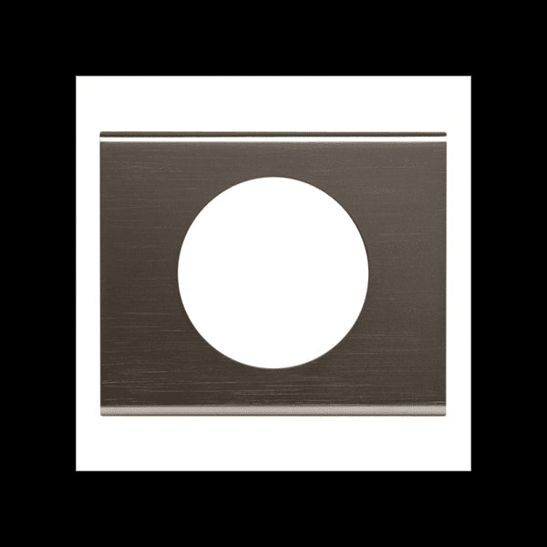 Céliane plaque 1 poste Black Nickel Legrand 069031