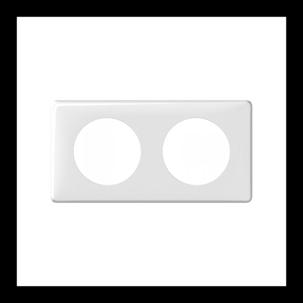 Céliane plaque Memories 2 postes Yesterday - Legrand 066632