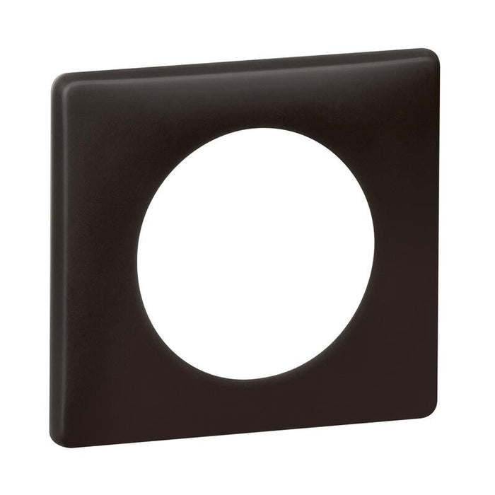 Céliane plaque 1 poste - poudrée Basalte - Legrand 066741