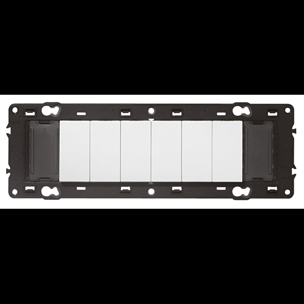 Support pour fixation à vis Batibox 3 postes 6/8 modules Legrand 080253